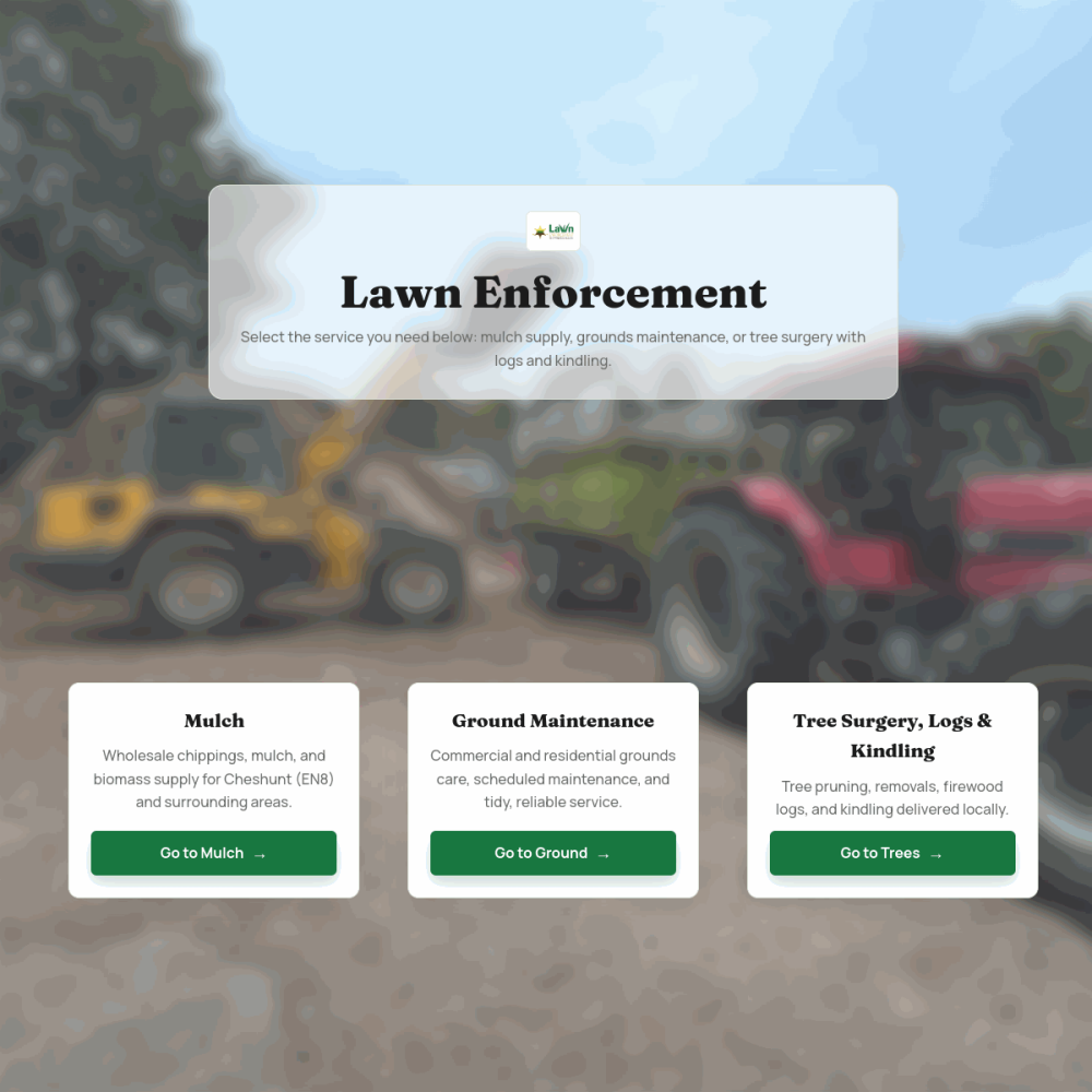 Lawn Enforcement | Choose Your Service thumbnail