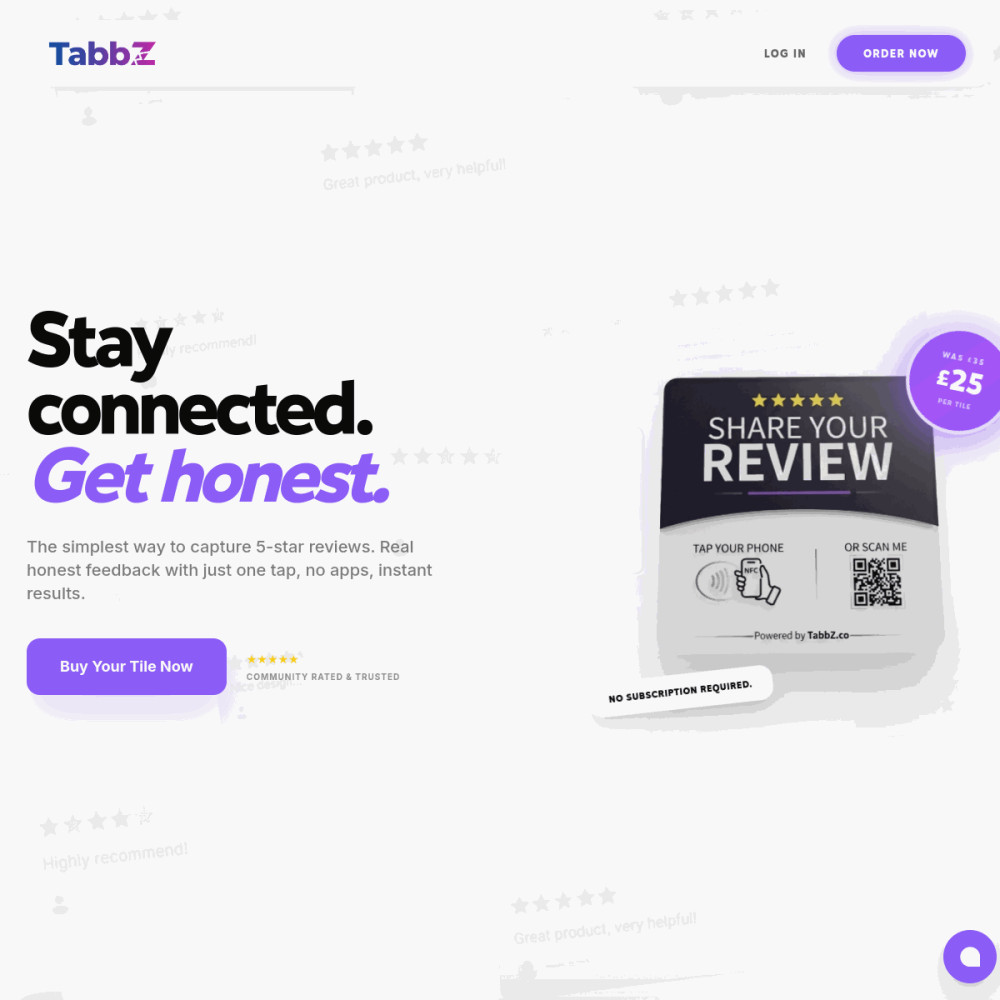TabbZ | One Tap, 5-Star Reviews thumbnail